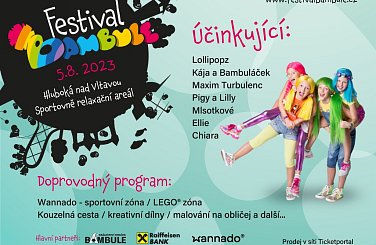 FESTIVAL BAMBULE SOBOTA 5.8.2023