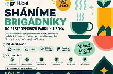 Sháníme brigádníky na další část sezóny