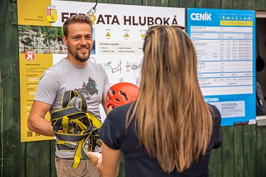 Půjčte si u nás ferrata set a vyražte na Ferrata Hluboká