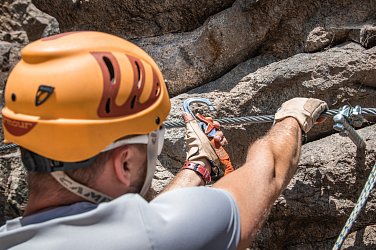 Prázdninová dobrodružství na ferrata Hluboká