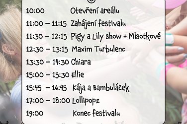 FESTIVAL BAMBULE SOBOTA 5.8.2023